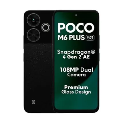 POCO M6 Plus 5G Graphite Black 6GB RAM 128GB ROM