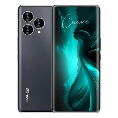 Lava Blaze Curve 5G (Glass Iron, 8GB LPDDR5 RAM, UFS 3.1 256GB Storage) | 120Hz Curved Amoled Display |2.6GHz Dimensity 7050 6nm Processor | 64 MP Primary Sensor