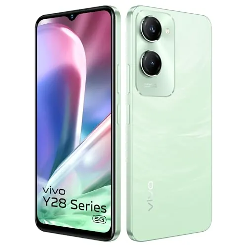 vivo Y28e 5G (Breeze Green, 4GB RAM, 128GB Storage) with No Cost EMI/Additional Exchange Offers | Without Charger