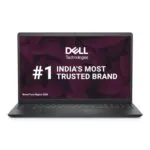 Dell 15 Thin & Light Laptop, AMD R3-7320U Processor, 8GB + 512GB SSD, 15.6" (39.62cm) FHD 120Hz 250 nits Display, Radeon Graphics, Windows 11 + MSO'21, 15 Month McAfee Antivirus, Black, 1.67kg