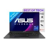 ASUS Vivobook 16 (2023)Thin & Light Laptop,Intel Core i9-13900H 13th Gen, 16" (40.64 cm) FHD+(16GB RAM/512GB SSD/Intel Iris Xe/Win 11/Office 2021/Backlit KB/Fingerprint/Black/1.88 kg) X1605VA-MB947WS