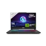 MSI Cyborg 15 AI, Intel Core Ultra 7 155H,Built-in AI, 40CM Gaming Laptop(16GB/1TB NVMe SSD/Windows 11 Home/NVIDIA GeForce RTX 4060, GDDR6 8GB/Translucent Black/1.9Kg), A1VFK-049IN