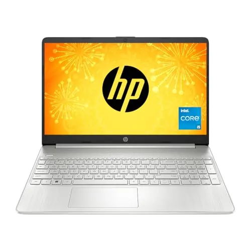 HP 15s Core i5 12th Gen (8GB RAM, 512GB SSD/FHD/Windows 11/MS Office'21/Backlit Keyboard/15.6" (39.6cm)/Silver/1.69 kg) fr5010TU Laptop