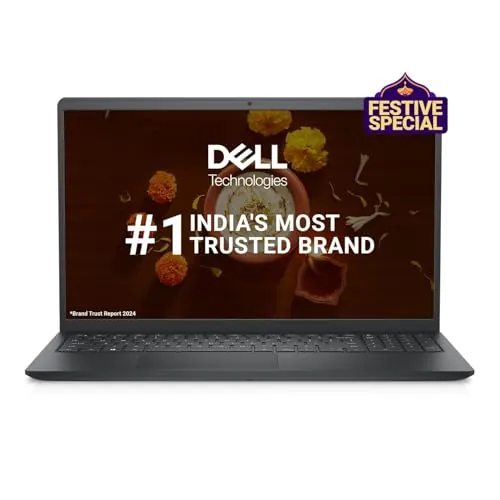 Dell 15 Thin & Light Laptop, AMD R5-7520U Processor, 8GB LP DDR5 + 512GB SSD, 15.6" (39.62cm) FHD 120Hz 250 nits Display, Windows 11 + MSO'21, 15 Months McAfee, Carbon Black, 1.67kg