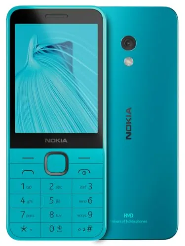 Nokia 235 4G | All-New 4G Keypad Phone with Dual SIM, Scan & Pay UPI, Rear Camera, Wireless FM Radio, MP3 Player, Bluetooth & USB Type C | Blue