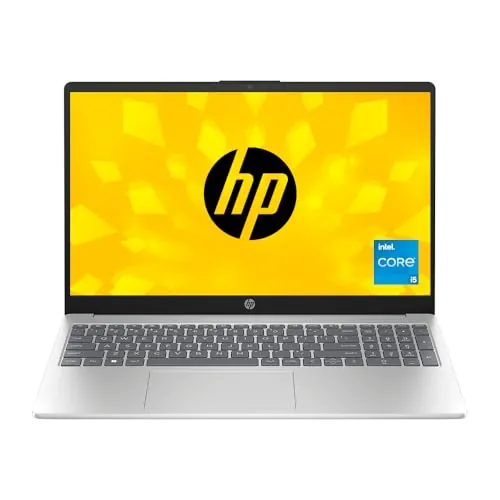 HP Intel Core i5 13th Gen 1334U - (8 GB/512 GB SSD/Windows 11 Home) 15-fd0220TU Thin and Light Laptop (15.6 Inch, Natural Silver, 1.6 kg, with MS Office)