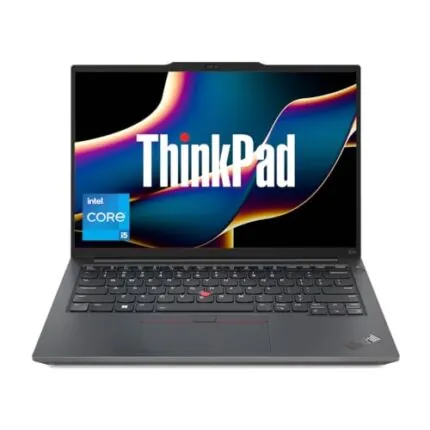 Lenovo ThinkPad E14 Intel Core i5 13th Gen 14" WUXGA IPS 300 Nits Thin and Light Laptop (16GB RAM/512GB SSD/Windows 11 Home/Office 2021/Backlit Keyboard/FPR/Black/1.41 kg), 21JKS0UA00