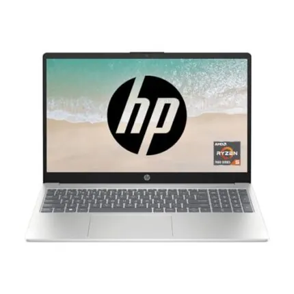 HP Laptop 15, AMD Ryzen™ 5 7520U, 15.6-inch (39.6 cm), FHD, 8GB LPDDR5, 512GB SSD, Dual Speakers,MSO,Windows 11,Natural Silver, 1.69 kg, 15s-fc0155AU