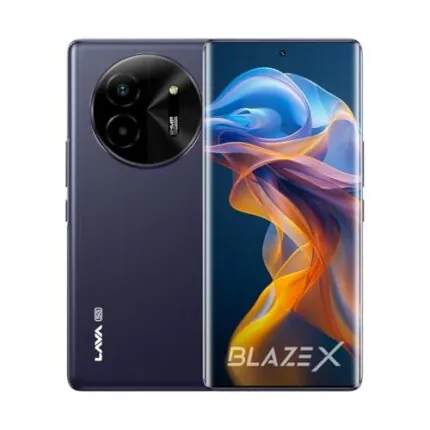 Lava Blaze X 5G (Starlight Purple, 4GB + 128GB)|6.67" FHD+ 3D Curved AMOLED Display |MT Dimensity 6300 |64MP Sony Camera | 5000 mAh Battery | Rs.1500 Off on CC* & Rs.3000 Extra Discount On Exchange