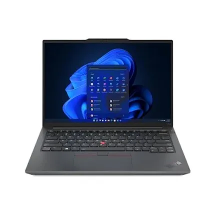 Lenovo ThinkPad E14 AMD Ryzen 5 7530U 14"(35.56 cm) WUXGA IPS 300 Nits Thin and Light Laptop (8GB RAM/512GB SSD/Win 11 Pro/AMD Radeon Graphics/Backlit Keyboard/FPR/Graphite Black/1.41 kg), 21JRS00D00