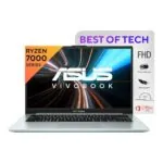 ASUS Vivobook Go 14 (2023), AMD Ryzen 3 7320U, Thin & Light Laptop, 14-inch (35.56 cm) FHD, (8GB RAM /512GB SSD/Windows 11/Office 2021/Alexa Built-in/Grey Green/1.38 kg), E1404FA-NK323WS