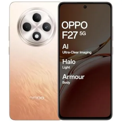 OPPO F27 5G (Amber Orange, 8GB RAM, 128GB Storage) Without Offer