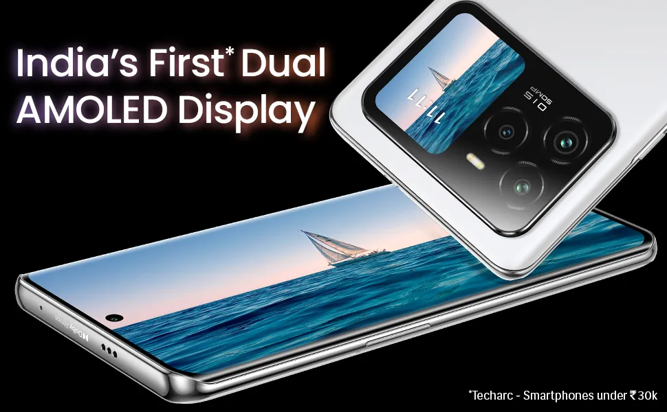 India'first Dual AMOLED Screen